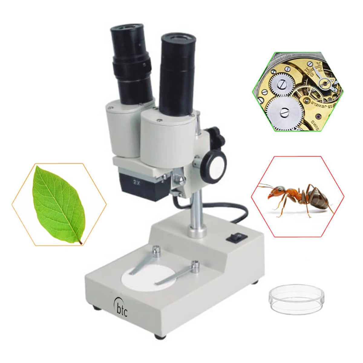 Microscop stereo STM-2B 20x