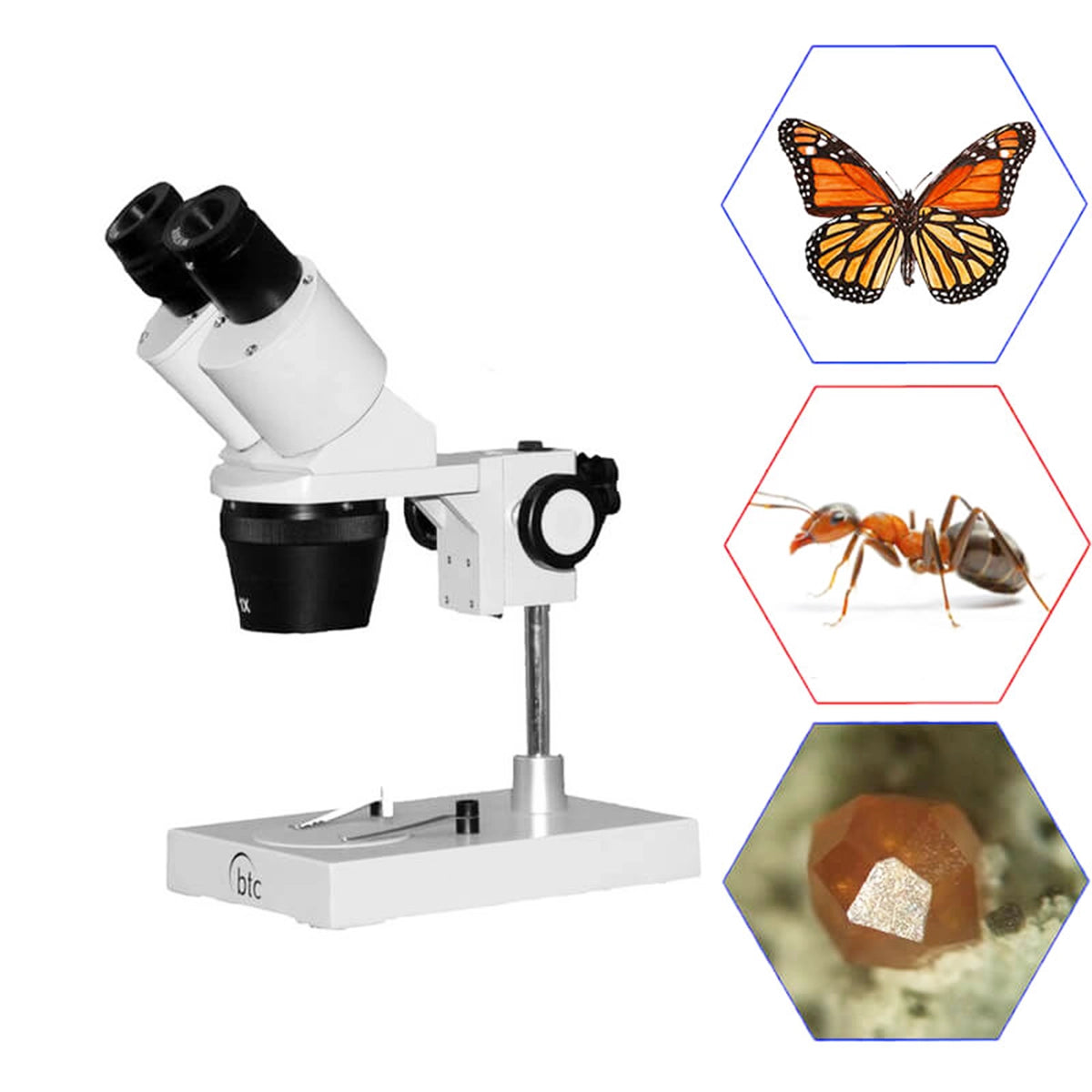 Microscop stereo STM-3A (10x - 40x)