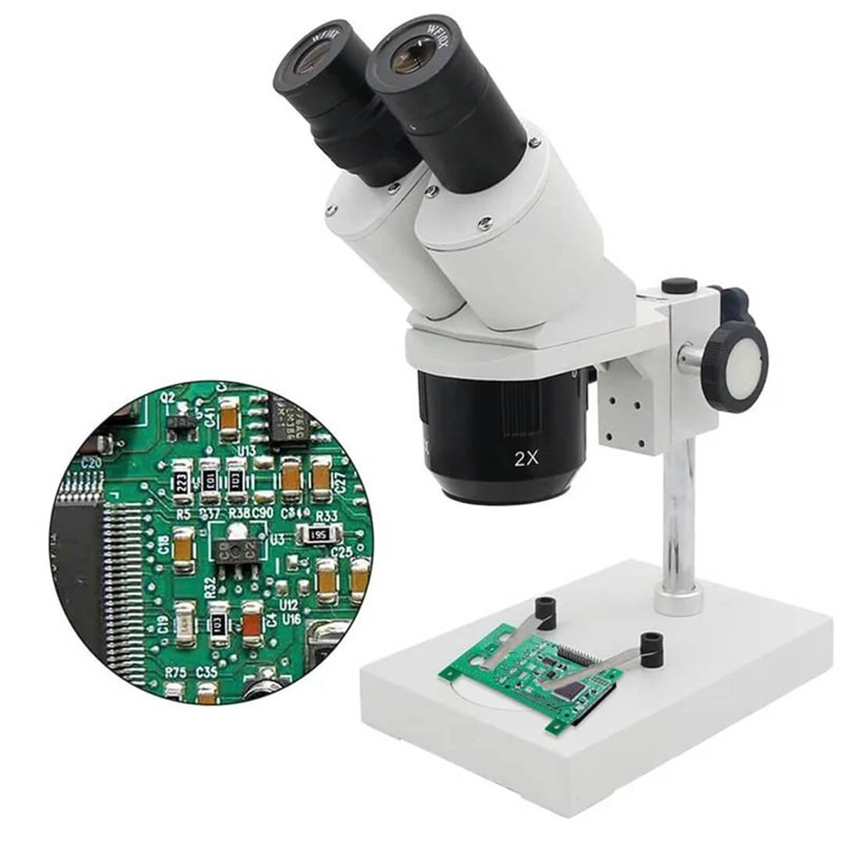 Microscop stereo STM-6A ZOOM (10x - 80x)