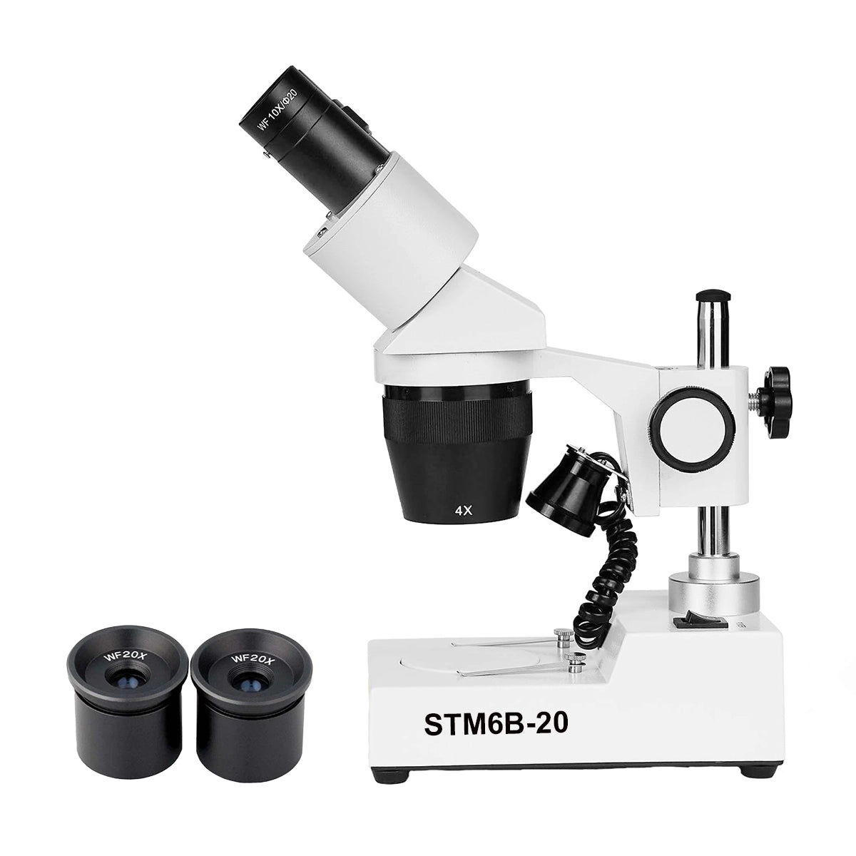 Microscop stereo STM-6B LED ZOOM (10x - 80x)