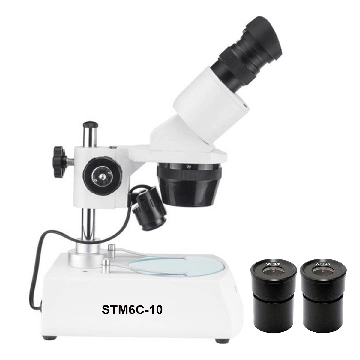 Microscop stereo STM-6C LED ZOOM (10x - 80x)