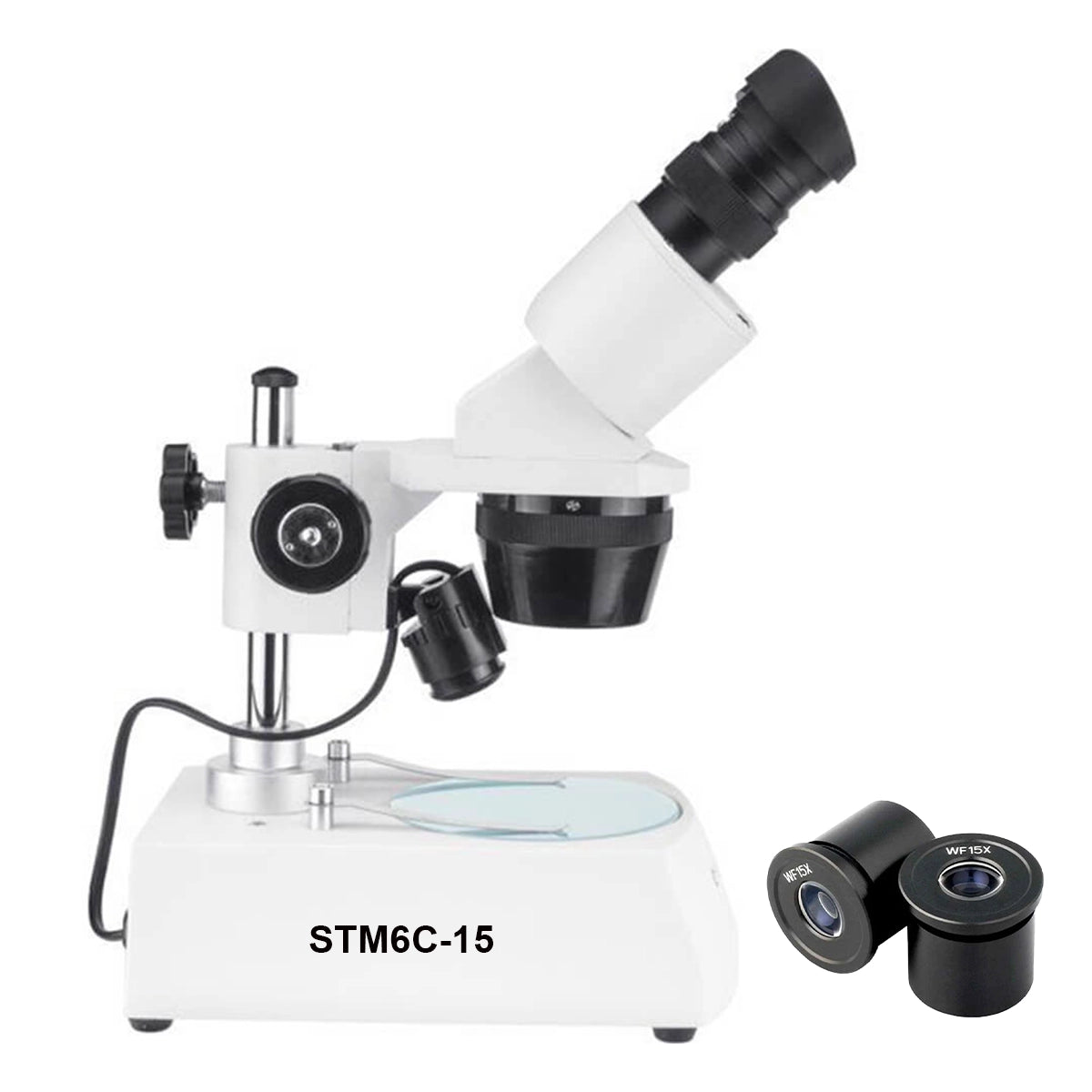 Microscop stereo STM-6C LED ZOOM (10x - 80x)