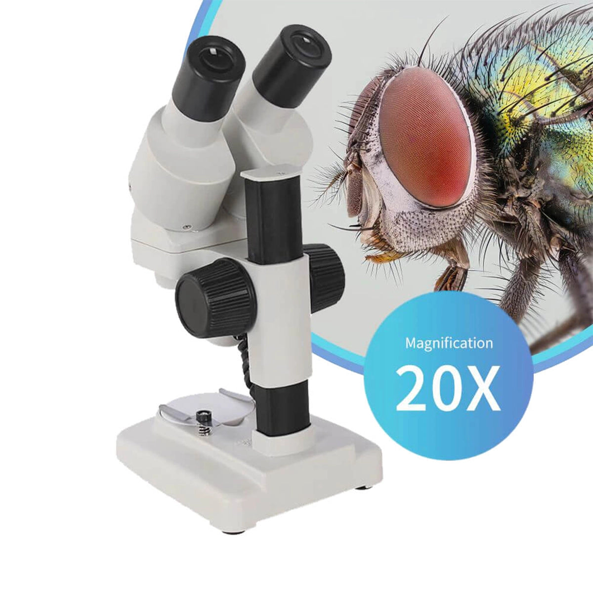 Microscop stereo Student 2S 20x LED