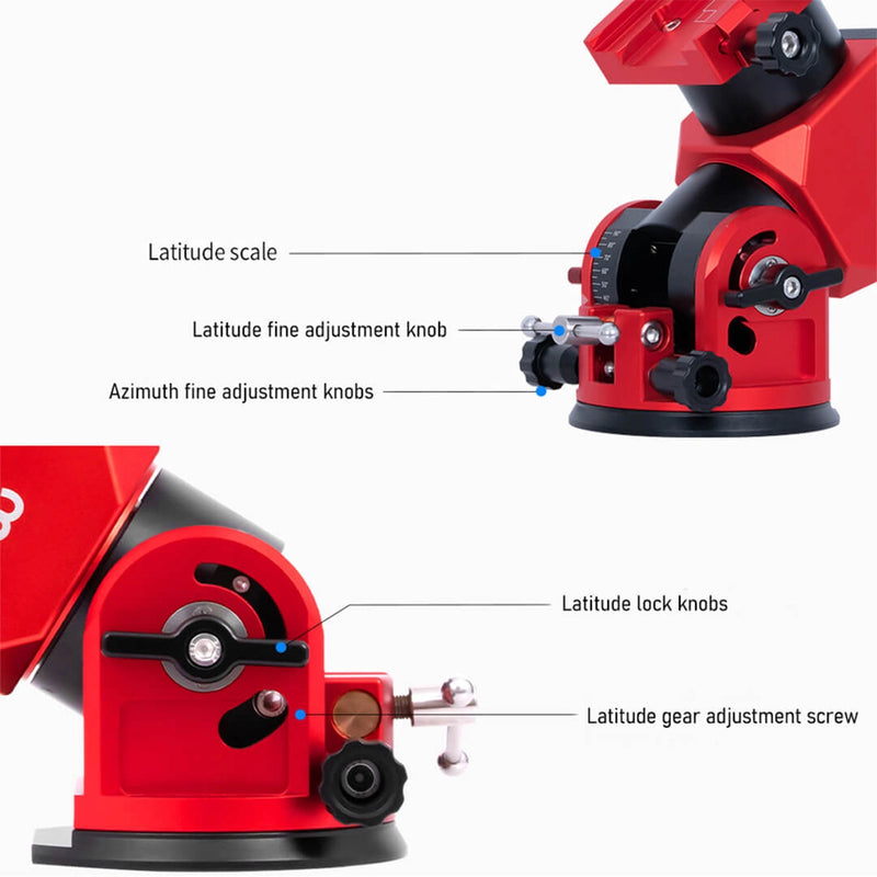 Montura ecuatoriala ZWO AM3 Harmonic - GoTo travel