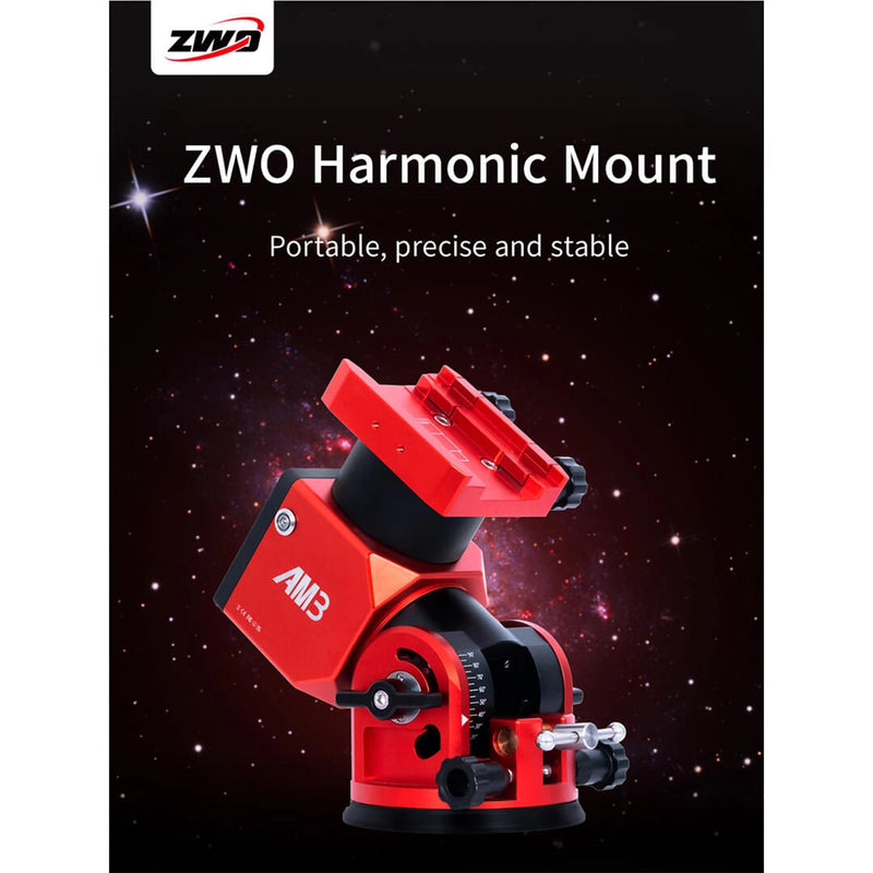 Montura ecuatoriala ZWO AM3 Harmonic - GoTo travel