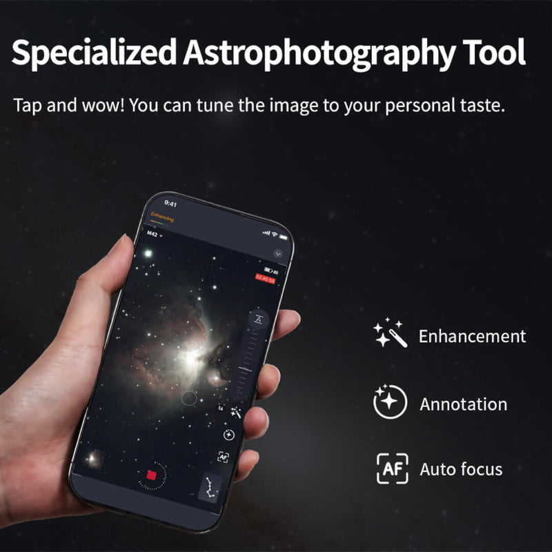 Telescop inteligent ZWO SeeStar S50 Smart