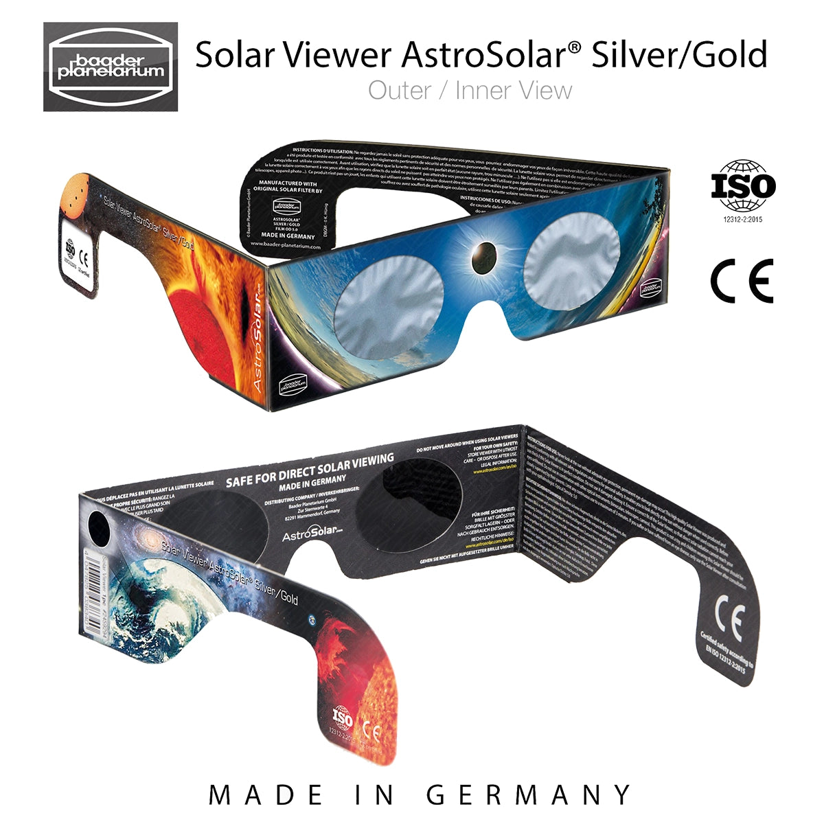 Ochelari de eclipsa Astrosolar - Baader Planetarium