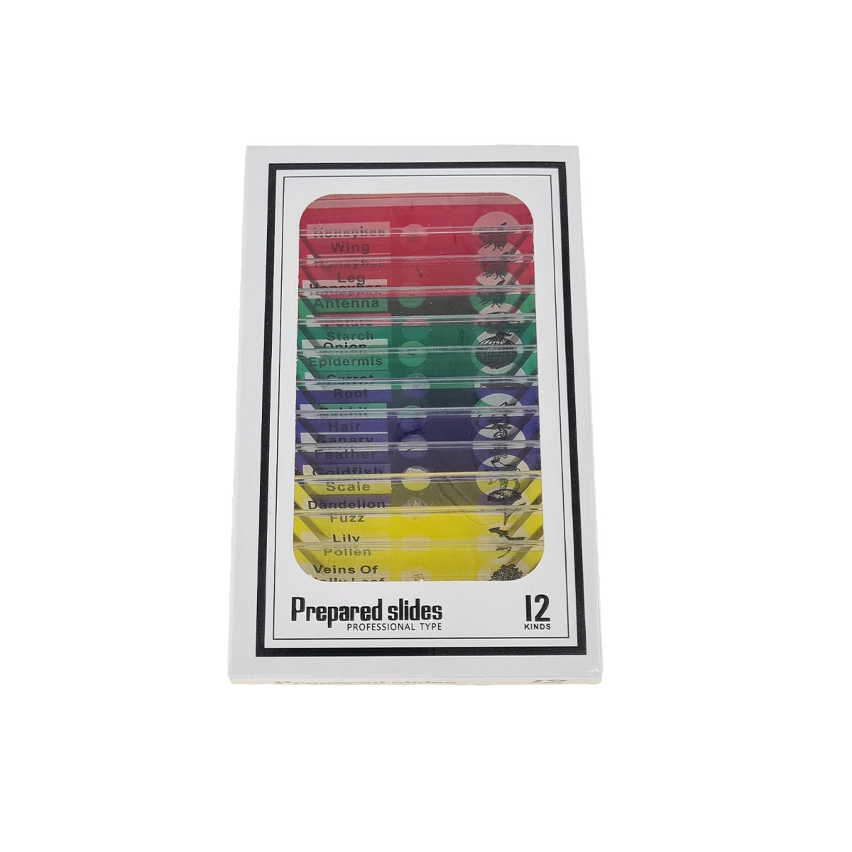 Preparate pentru microscop MIX (12 buc)