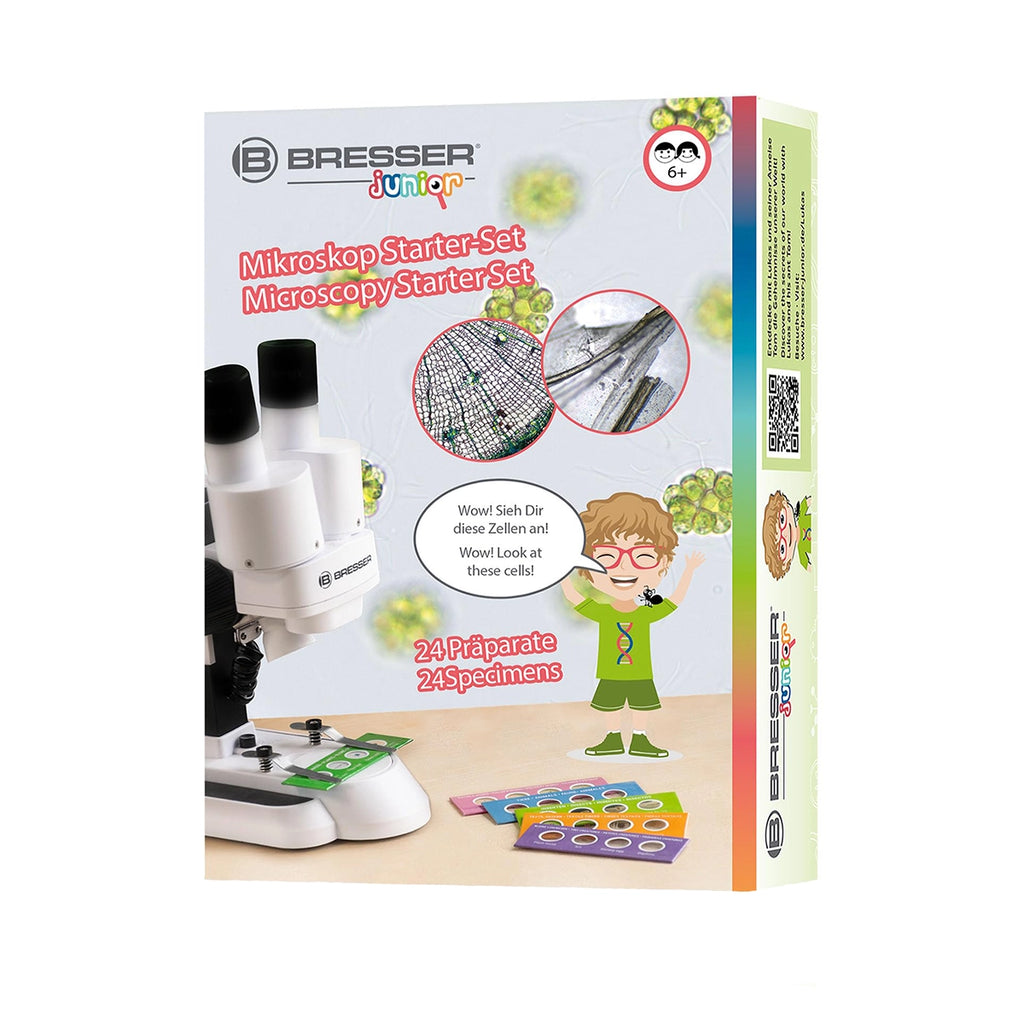 Preparate pentru microscop BRESSER JUNIOR (24 buc)