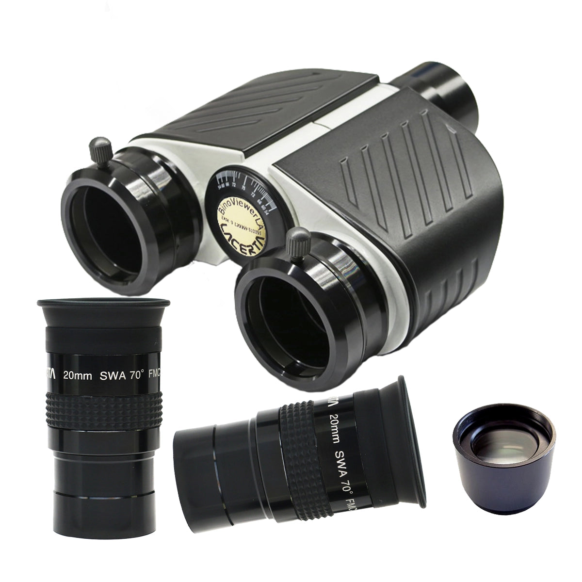 Set Binoviewer Lacerta 31,7mm