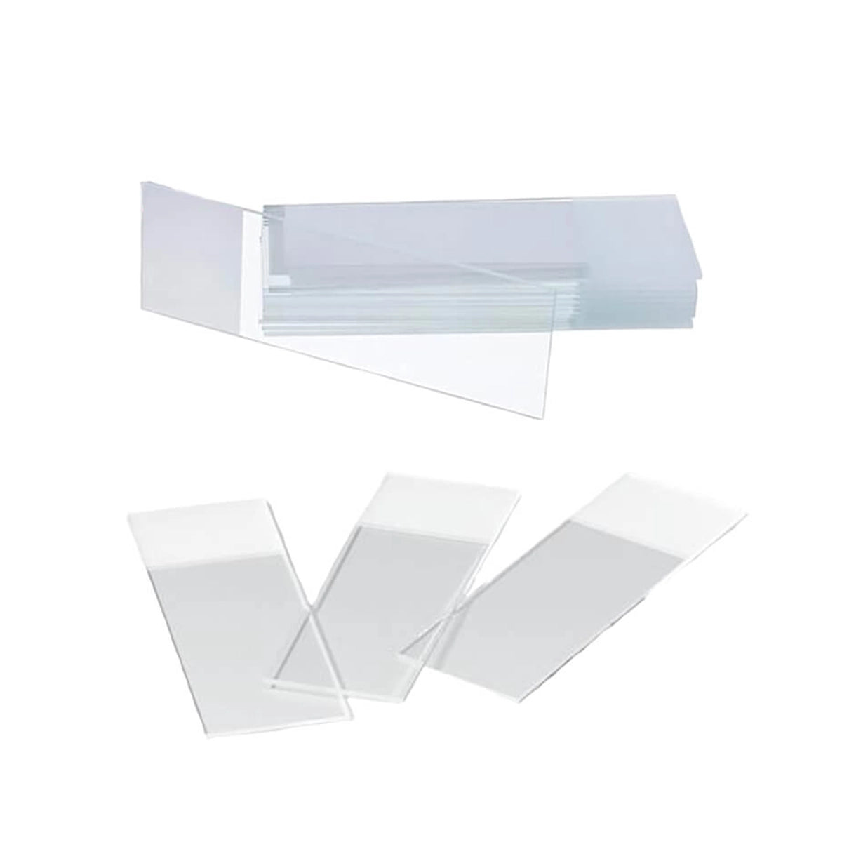 Set 15 lame de microscop cu cutie