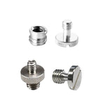 Suruburi adaptor pentru filet trepied 1/4“ si 3/8”