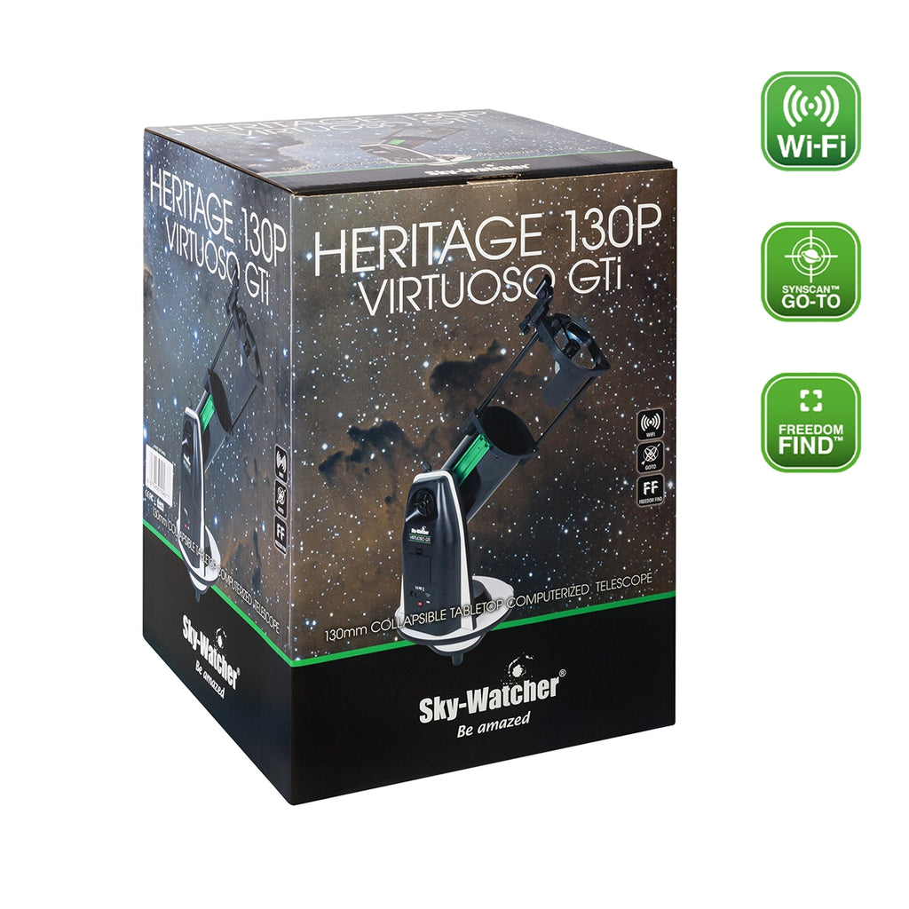 Telescop Dobson SkyWatcher Heritage 130/650 Flex Virtuoso GTi