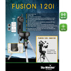 Telescop Skywatcher Maksutov SkyMax 150/1800 PRO Fusion 120i AZ GoTo
