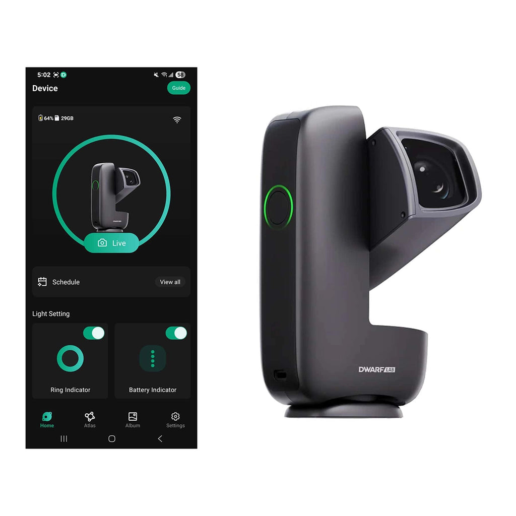 Telescop inteligent DWARF Mini Smart AP 30/150