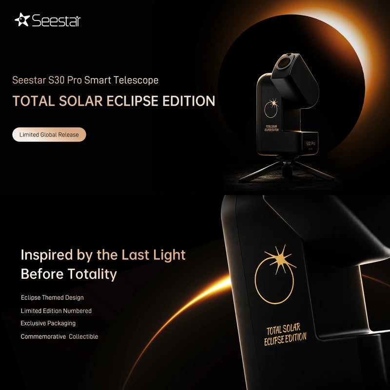 Telescop inteligent ZWO SeeStar S30 PRO Total Solar Eclipse Edition