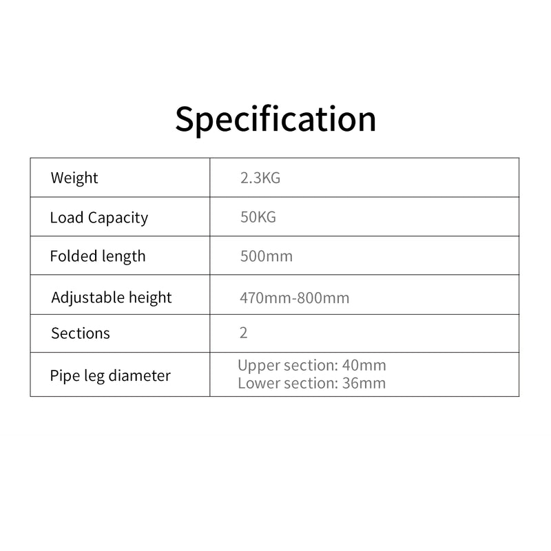 Trepied din fibră de carbon ZWO TC40