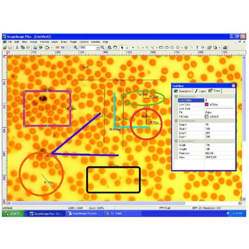 Microscop biologic binocular DELTA Genetic Pro cu camera 3MP