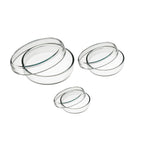 Vas Petri din sticla cu capac