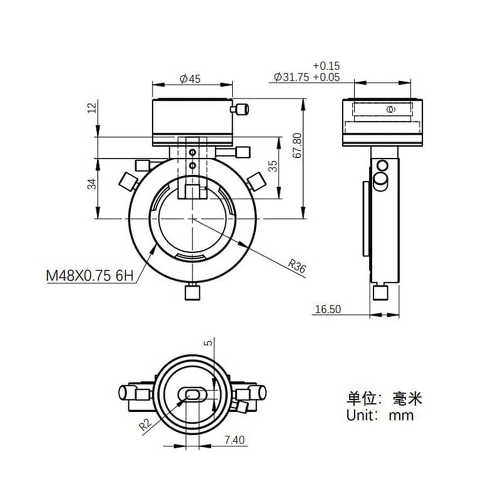 ZWO OAG - Off Axis Guider