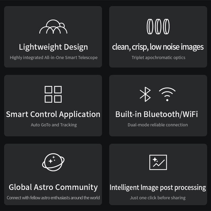 Telescop inteligent ZWO SeeStar S50 Smart