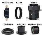 Adaptor foto DSLR pentru microscop biologic set 1 FF image 3