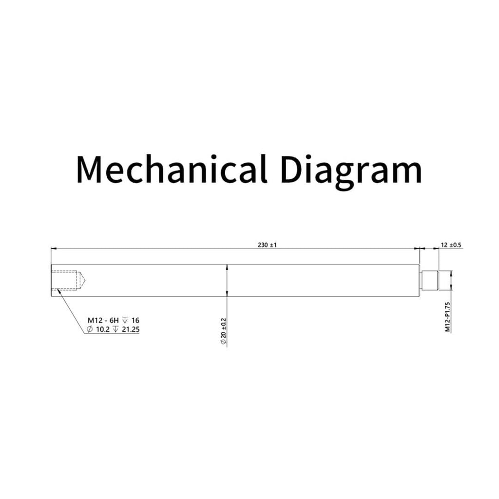 Bară de contragreutati ZWO pentru montura AM3 si AM5 image 2