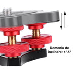 Baza de nivelare pentru trepied foto și ZWO Seestar S50, S30 image 4