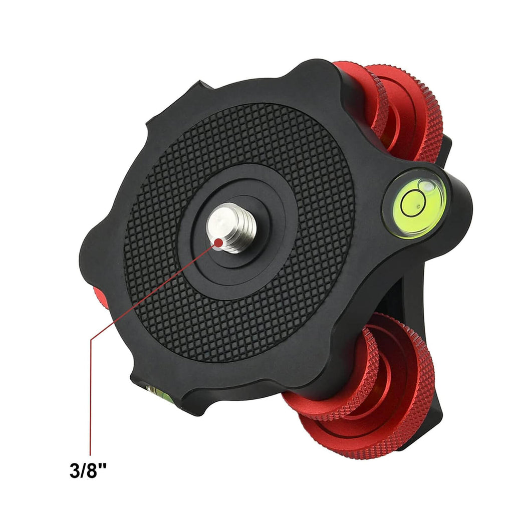 Baza de nivelare pentru trepied foto și ZWO Seestar S50, S30 image 2