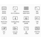 Camera CCD ZWO ASI 294MM PRO monocrom image 3