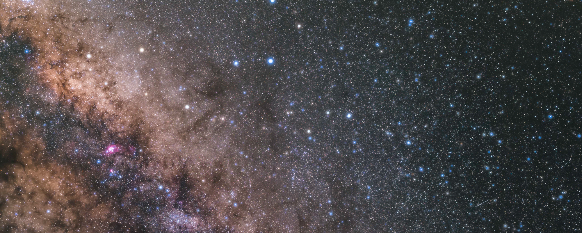 magine fundal stelar albastru închis cu stele strălucitoare