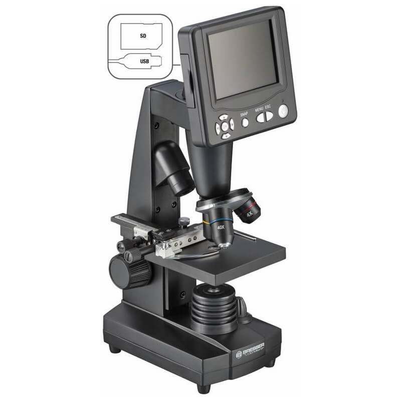 Microscop digital Bresser LCD-35 (0,3-5MP) pentru profesor image 4