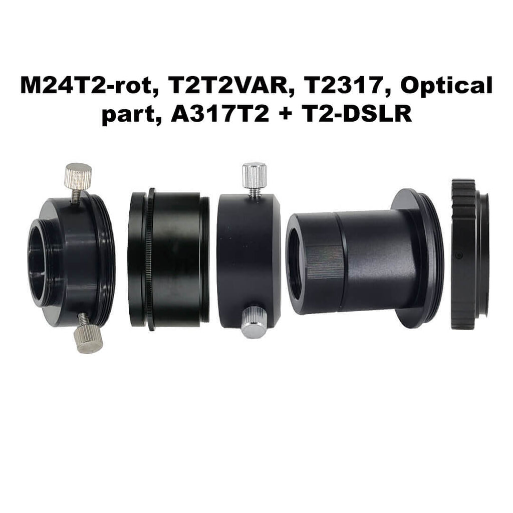 Adaptor foto DSLR pentru microscop biologic set 3 FF image 2