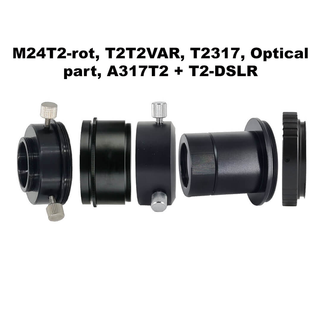 Adaptor foto DSLR pentru microscop biologic set 3 FF image 2