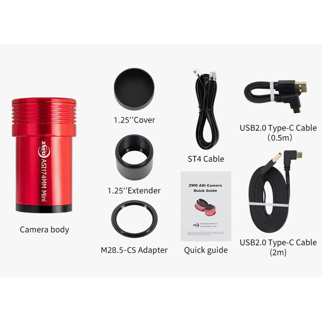 Camera CCD ZWO ASI 174MM Mini