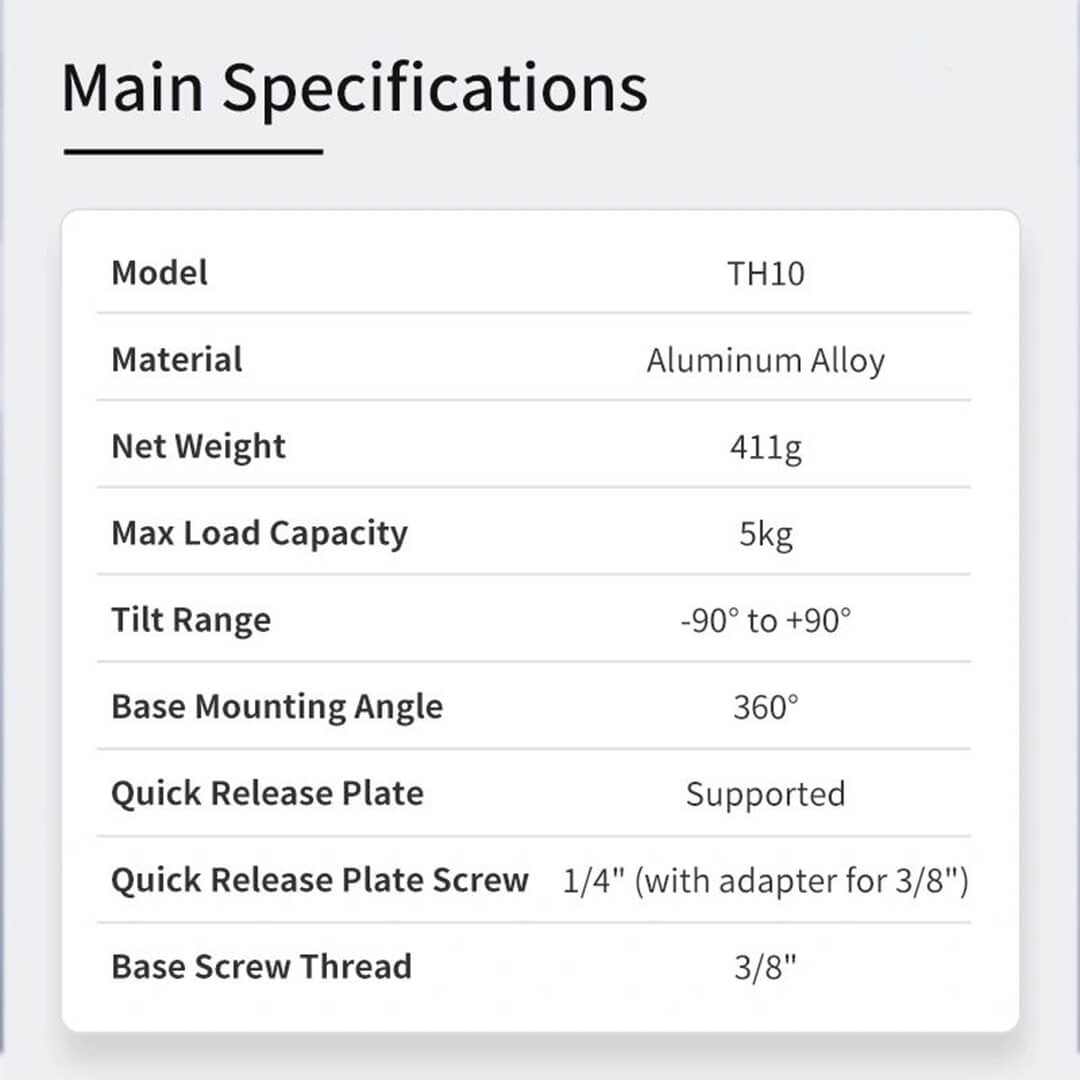 Cap de trepied fluid ZWO Seestar TH10 image 4
