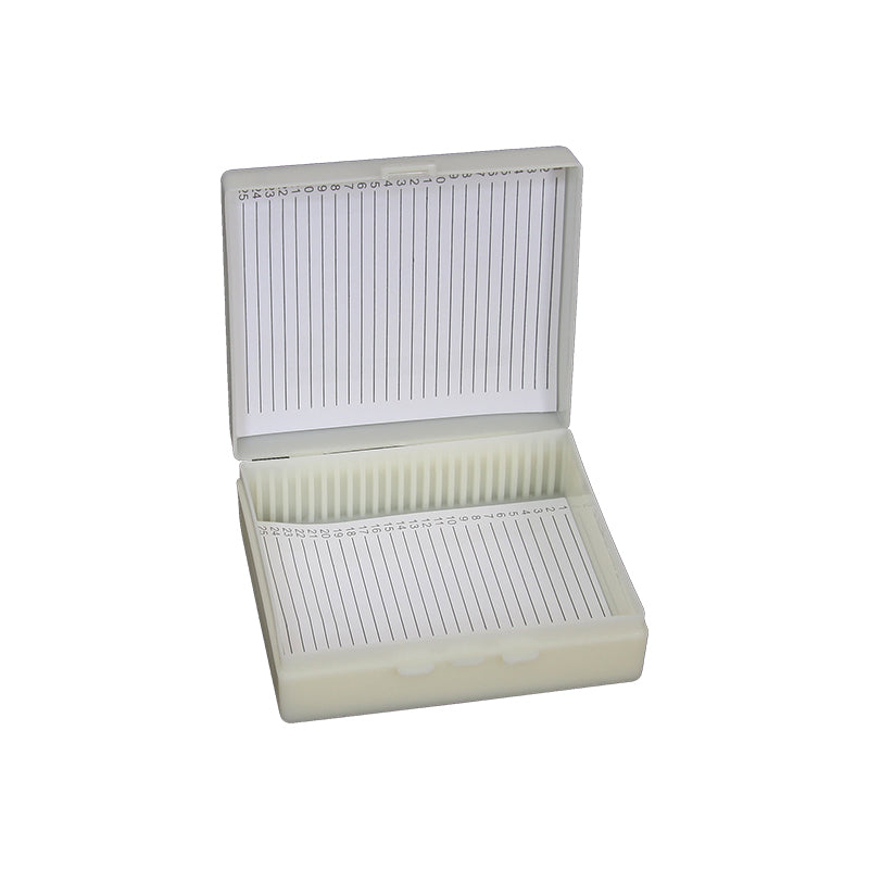 Set 25 lame de microscop cu cutie (plastic) image 2