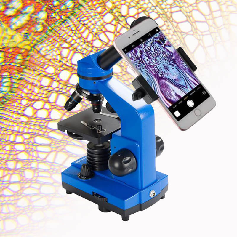 Microscop biologic pentru elevi BioLight 100 Azure (40-400x) image 2