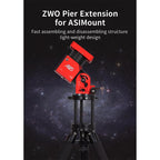 Extensie trepied ZWO pentru montura AM3 si AM5 image 3