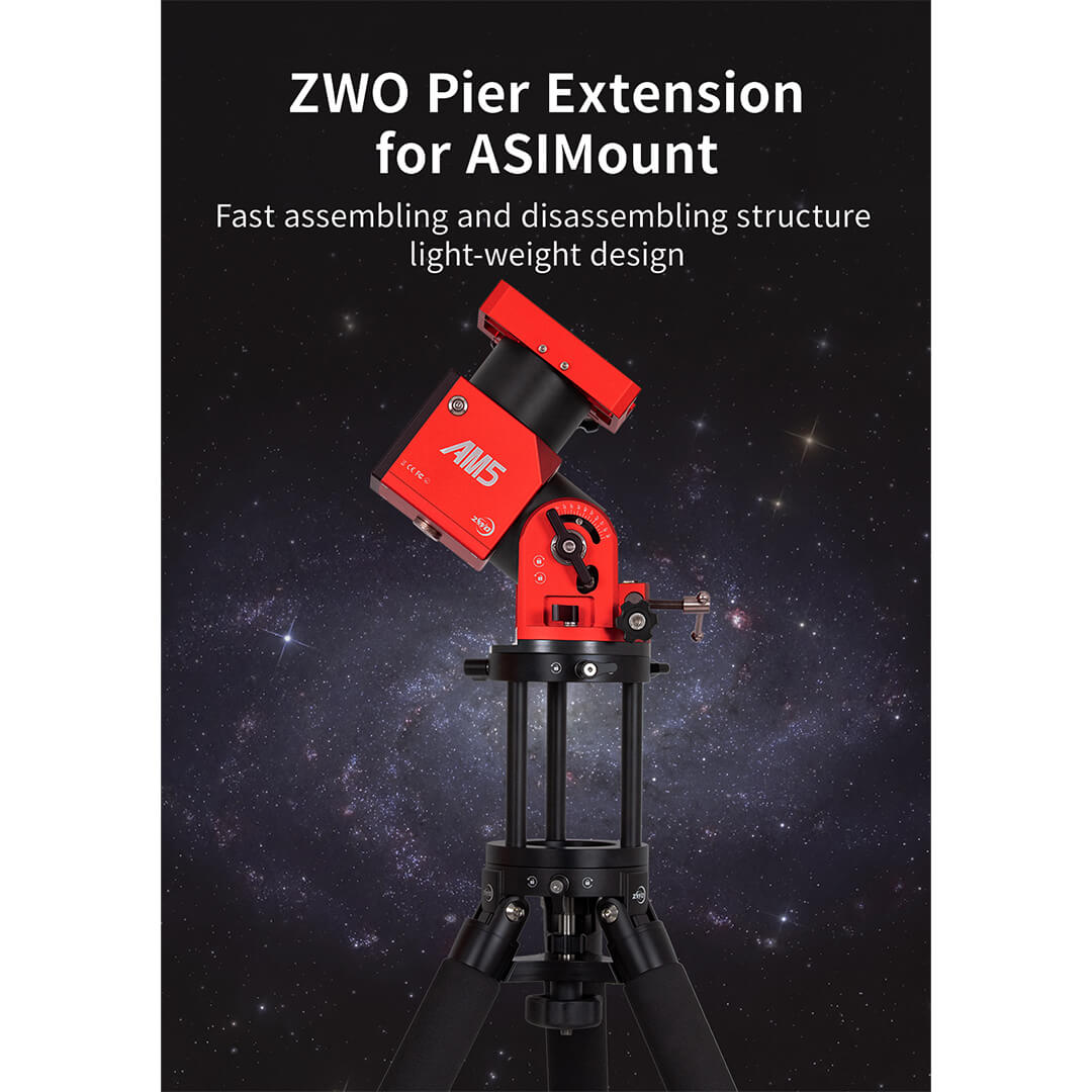 Extensie trepied ZWO pentru montura AM3 si AM5 image 3