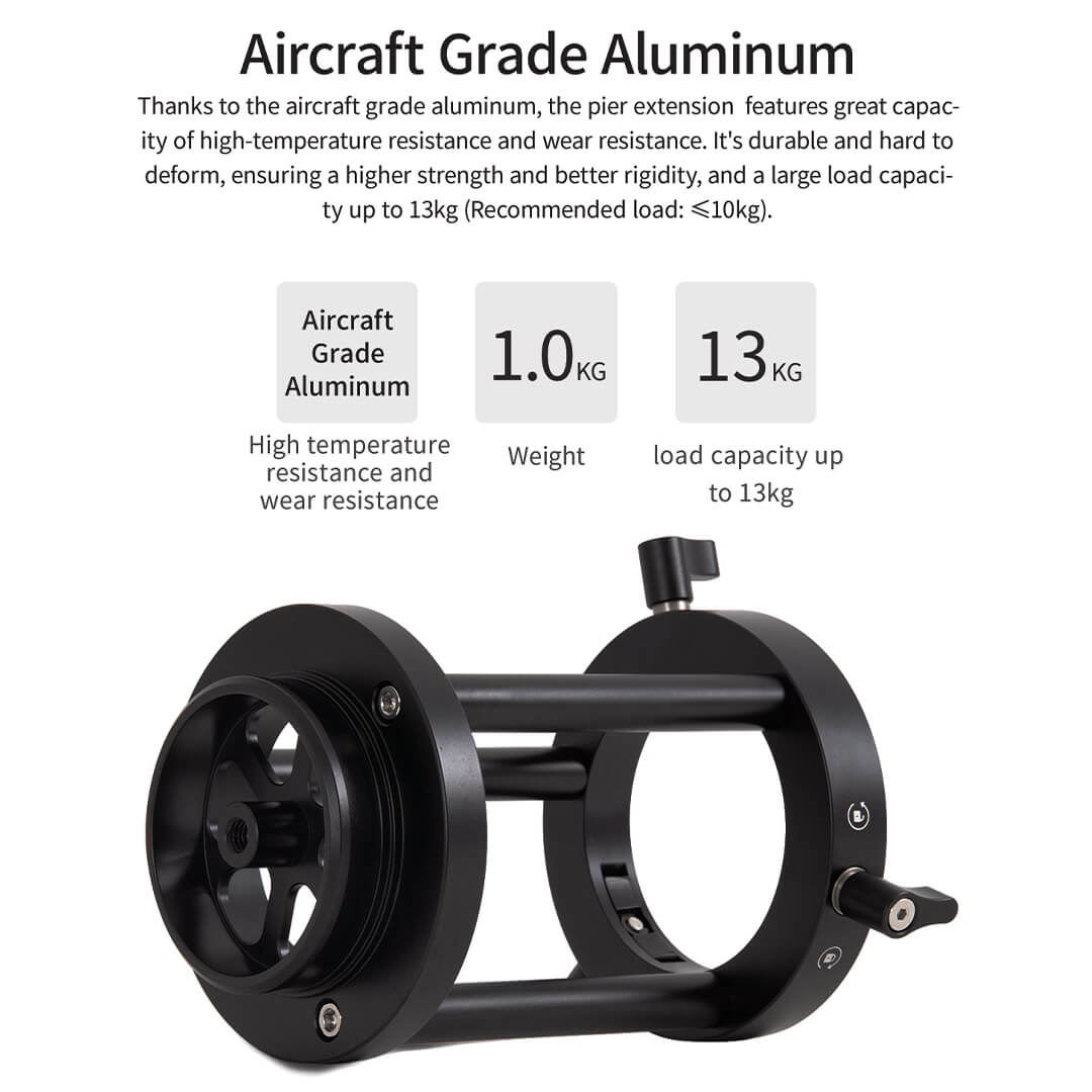 Extensie trepied ZWO pentru montura AM3 si AM5 image 6