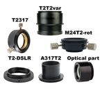 Adaptor foto DSLR pentru microscop biologic set 3 FF image 3