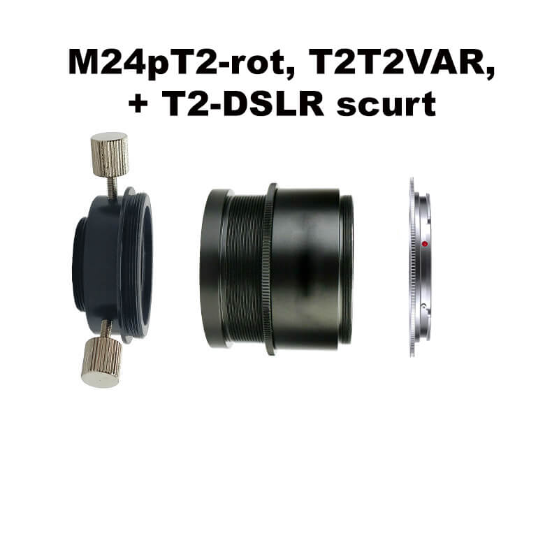 Adaptor foto DSLR pentru microscop biologic set 1 image 2