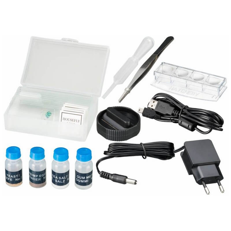 Microscop digital Bresser LCD-35 (0,3-5MP) pentru profesor image 5