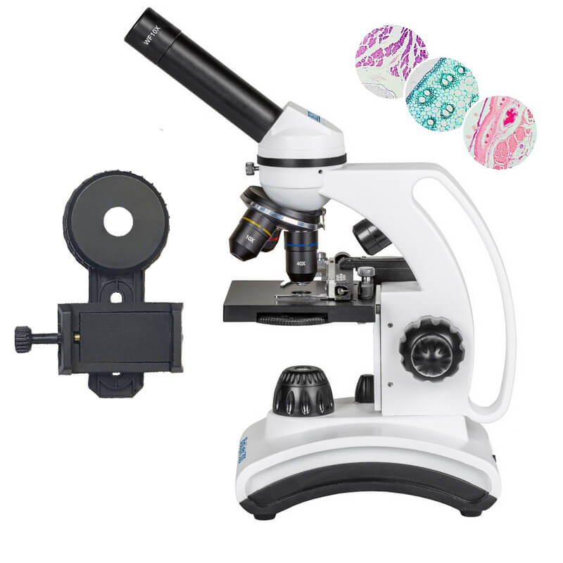 Set microscop biologic monocular BioLight 300 (40-400x) cu LED image 3