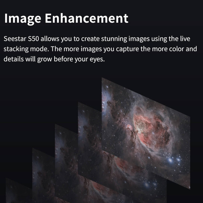 Telescop inteligent ZWO SeeStar S50 Smart