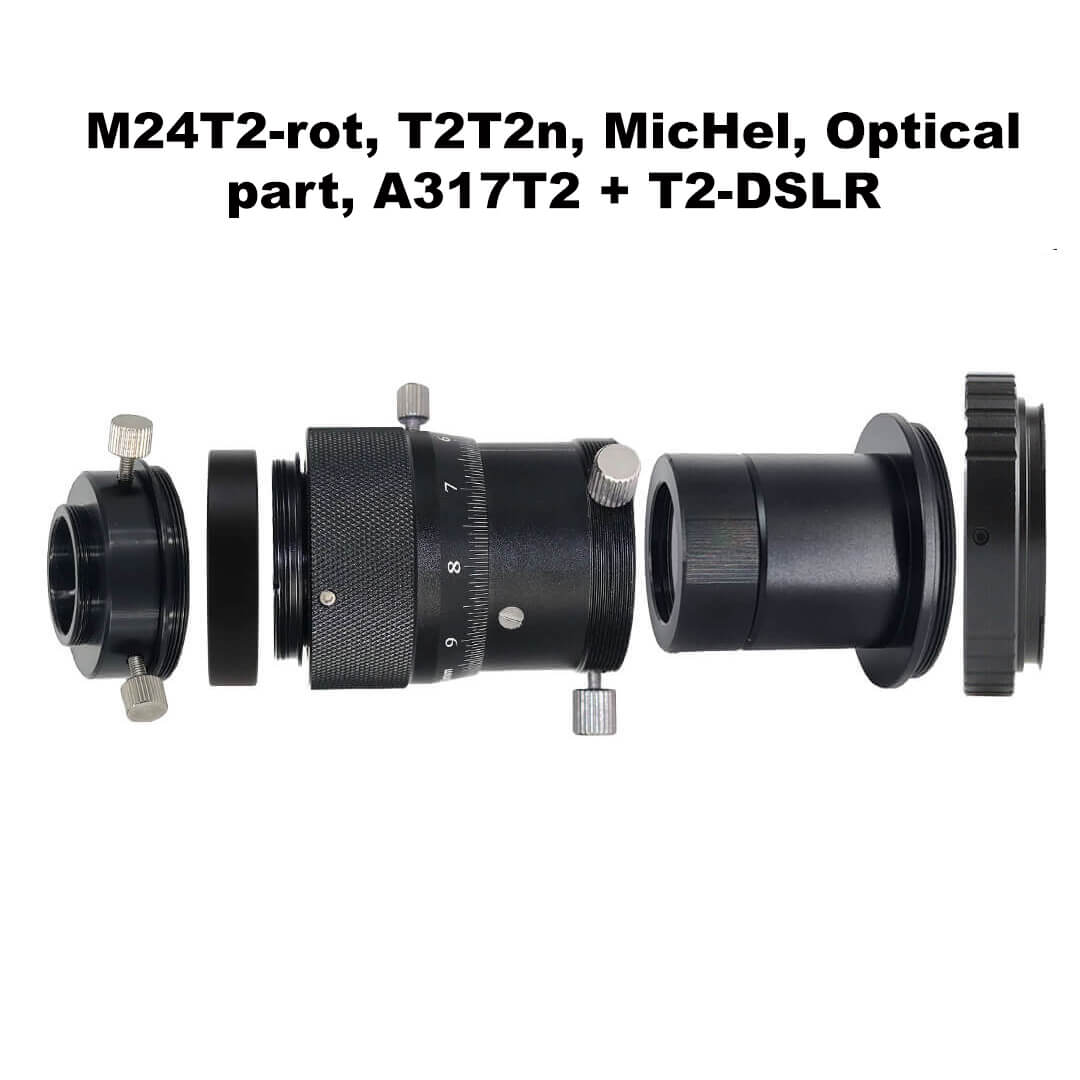 Adaptor foto DSLR pentru microscop biologic set 1 FF image 4