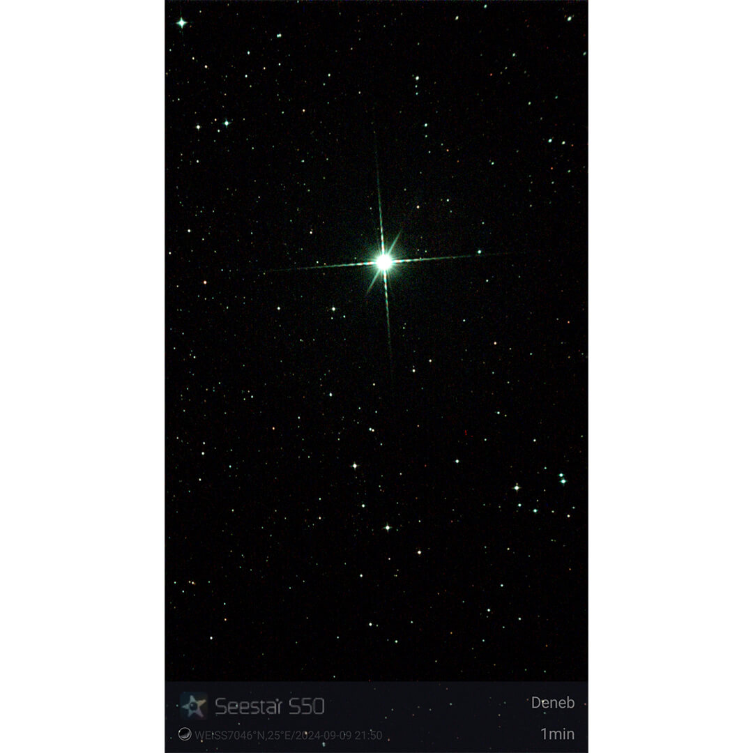 Masca stele pentru Seestar S50 (Diffraction Spike) image 3