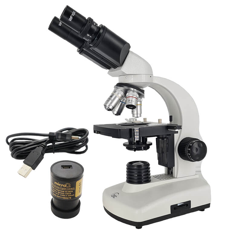 Microscop biologic binocular BIM-105B (40x - 1000x) cu LED