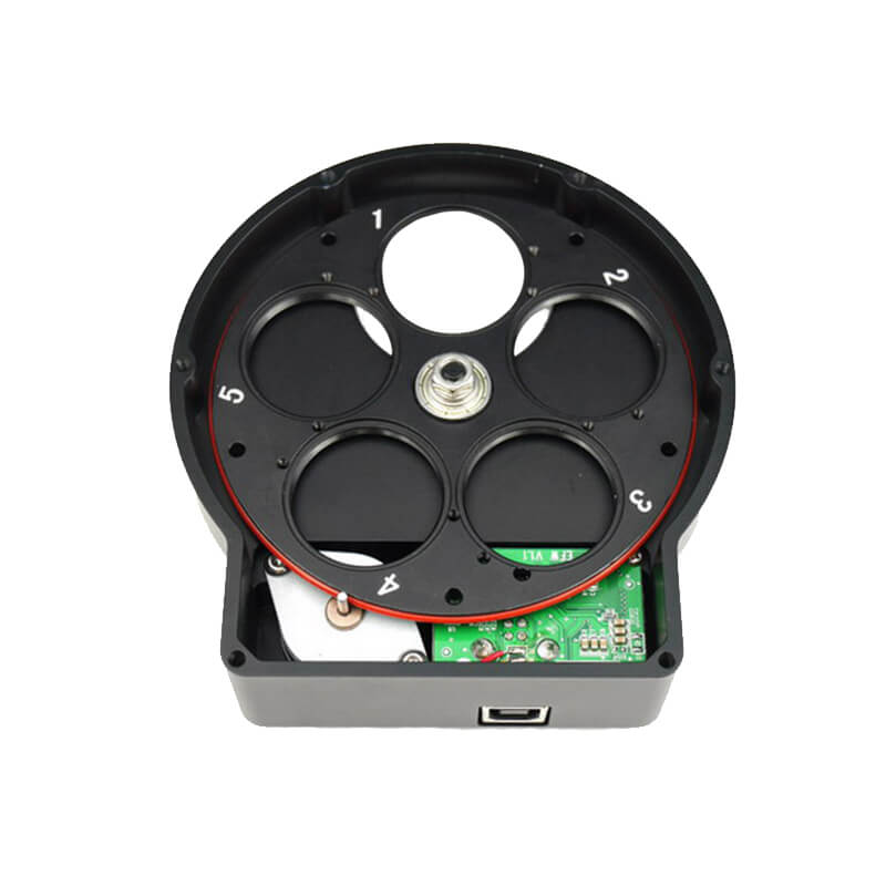 Roata motorizata ZWO EFW Mini pentru filtre 5x1.25 image 5